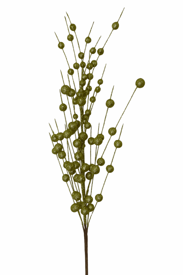 Espigas Berries Dorado 80cm
