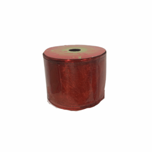 Cinta Velo Rojo Lineas Diag Con Puntos 9,1mts*6,3cm