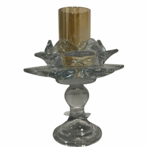 Flor De Loto En Cristal 16*15*15cm