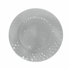 Plato Fondo Decorado Blanco 33cm