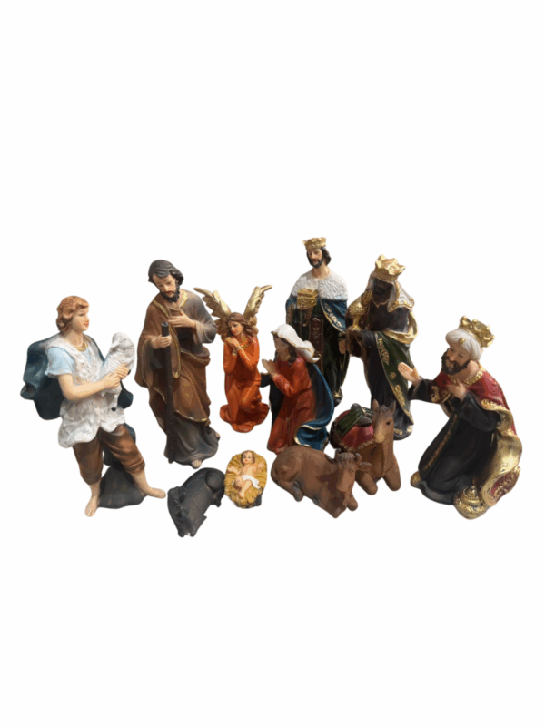 Pesebre 11 Pcs 21cm Poliresina