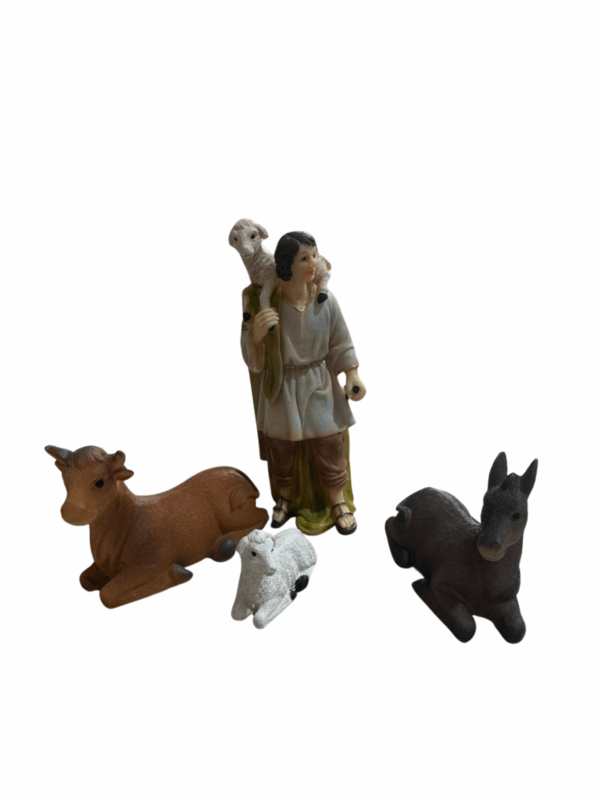 Pesebre 12 Pcs 13cm Poliresina - Image 4