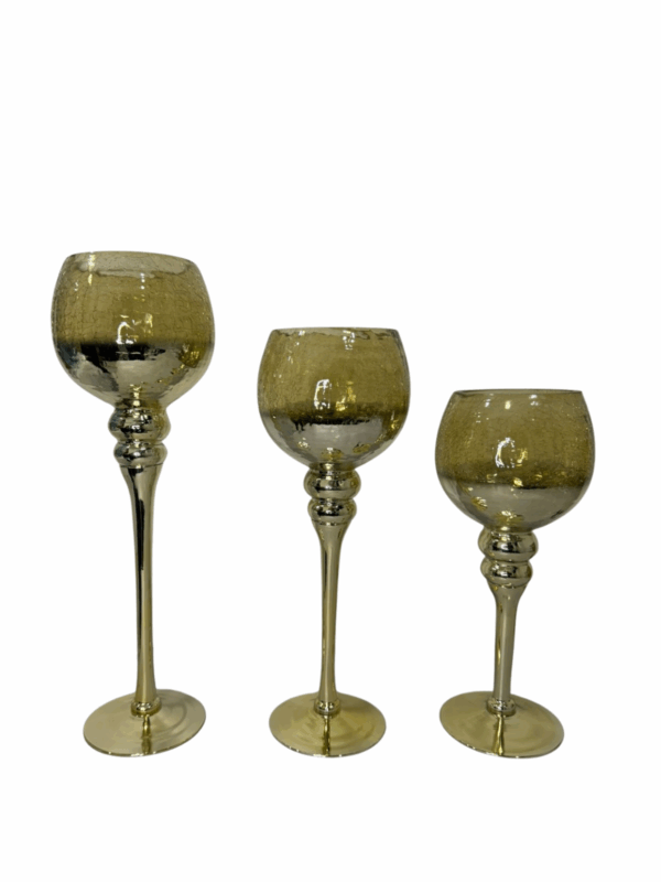 Set X 3 Copas  Marfil Lisas - Image 2