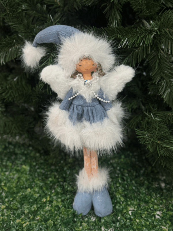 Mueñeca Angel Chibi De Pie Con Gorro 20*8*52cm