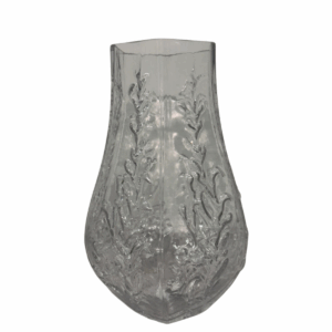 Jarron De Vidrio Trasparente Con Textura 52*40*32cm