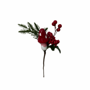 Follaje Berries Y Hongo 24cm