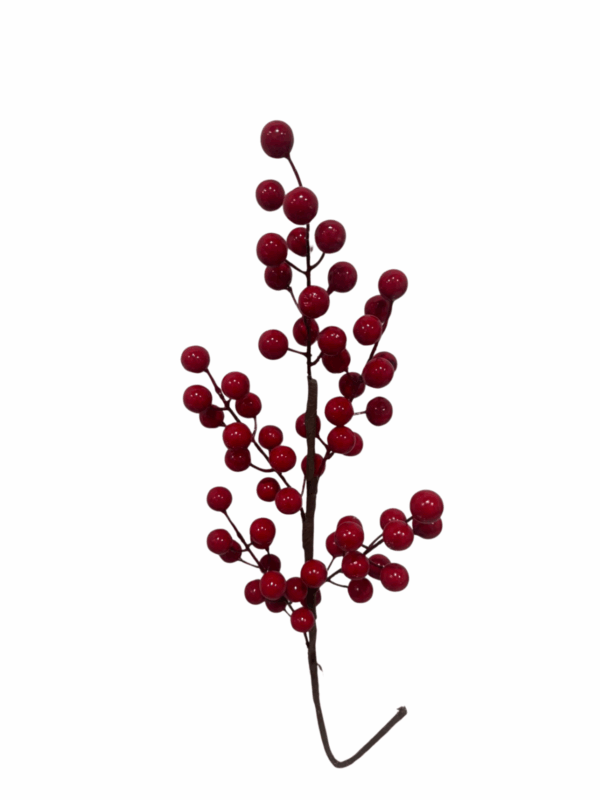 Follaje Berries Rojo 61 Cm