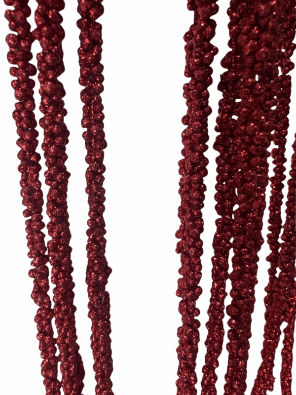 Espiga Navideña Roja 130cm - Image 2