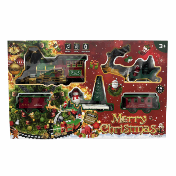 Tren Navideños  Con Luz Musical X 14 Pcs - Image 2