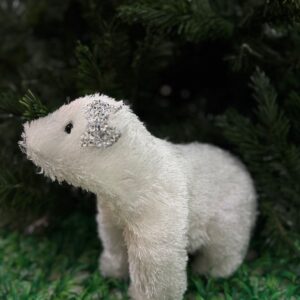Mama Osa Polar Sentada Con Moño 29*15*24cm