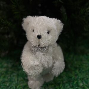 Hijo Menor Oso Polar Con Moño 14*14*26cm