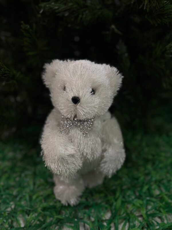 Hijo Menor Oso Polar Con Moño 14*14*26cm