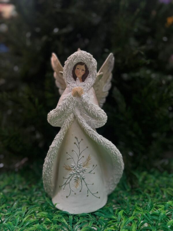 Angel Rostro Con Luz 32cm Poliresina - Image 2