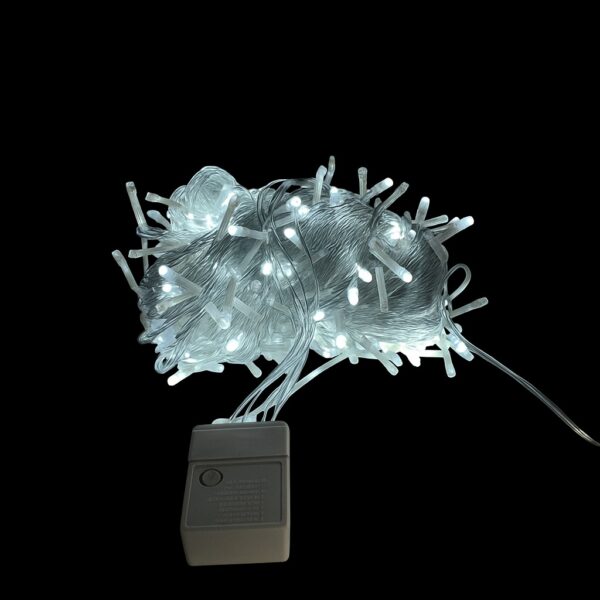 Led 300l Linea Cable Transparente 18 Metros  Caja Blanco