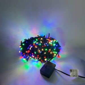 Led 400l Linea Cable Verde 24 Metros Caja Multicolor