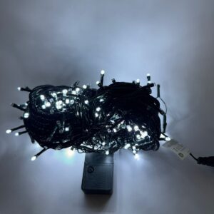 Led 400l Linea Cable Verde 24 Metros Caja Blanco