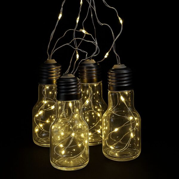 Led 95l Cortina Con Estrella Blanco 3*0,8mts Ref:E95l-Sw