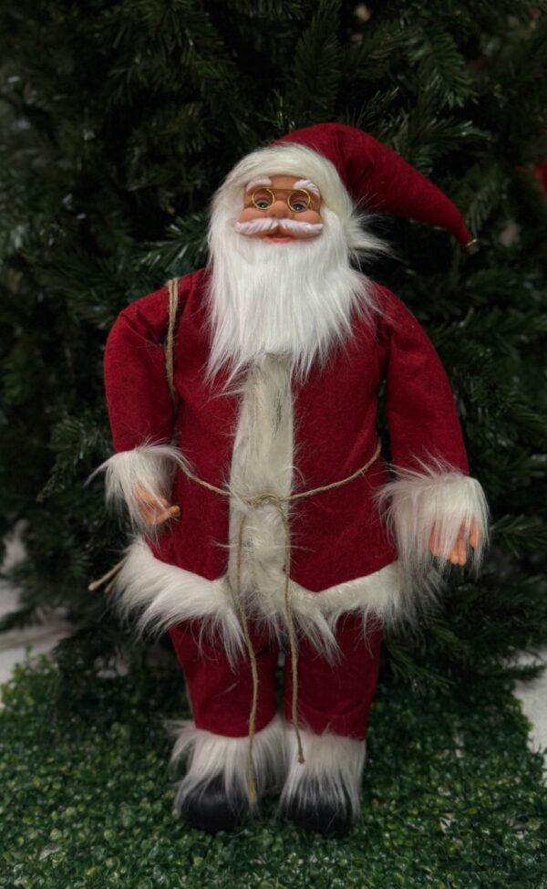 Papa Noel Rojo/Blanco  60cm