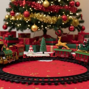 Tren Navideños  Con Luz Musical X 14 Pcs